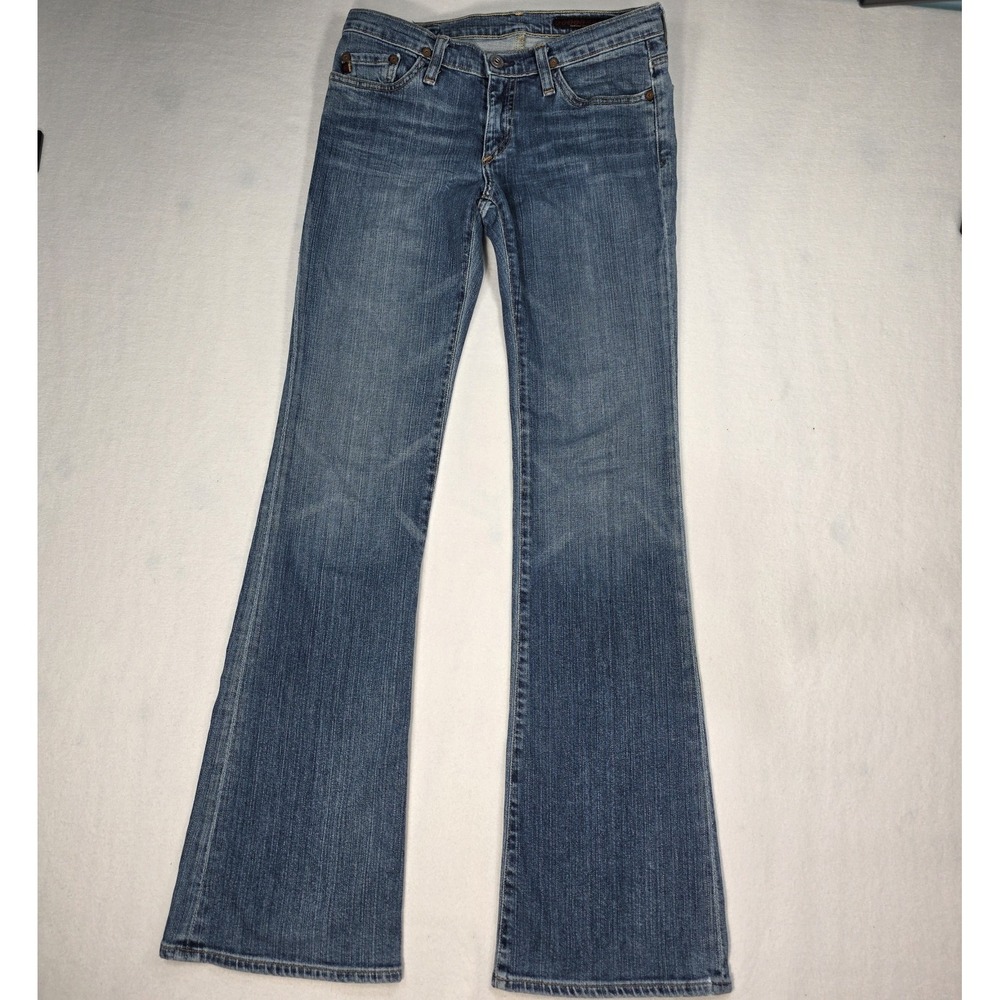 Vintage Y2K Adriano Goldschmied Jeans Womens 26R Boot Cut Low Rise Med Wash